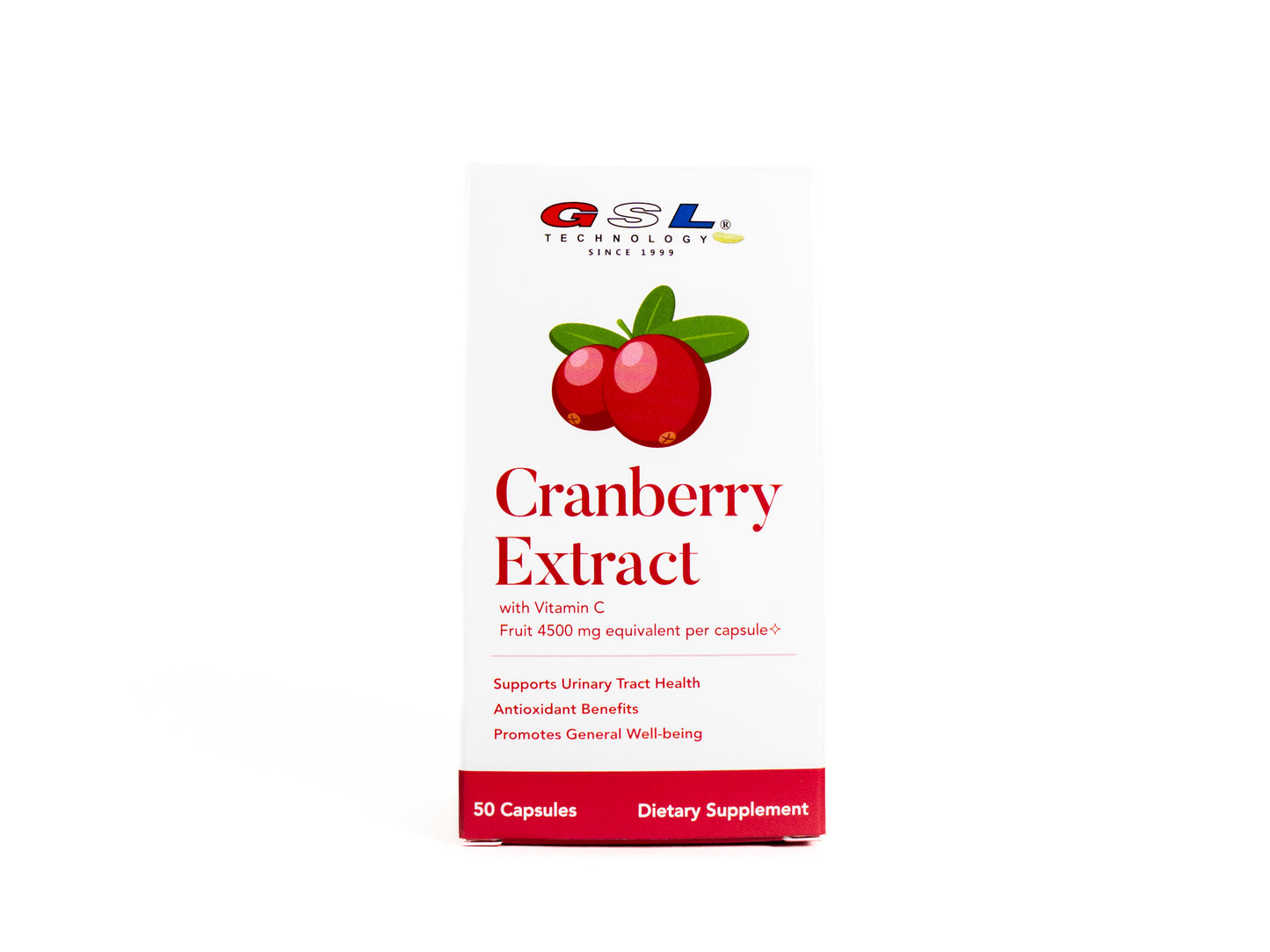 Cranberry Extract with Vitamin C | 450 mg of 10:1 Cranberry Extract (Equivalent to 4500 mg of Cranberry) | For Urinary Tract Health | Made in the USA Ur