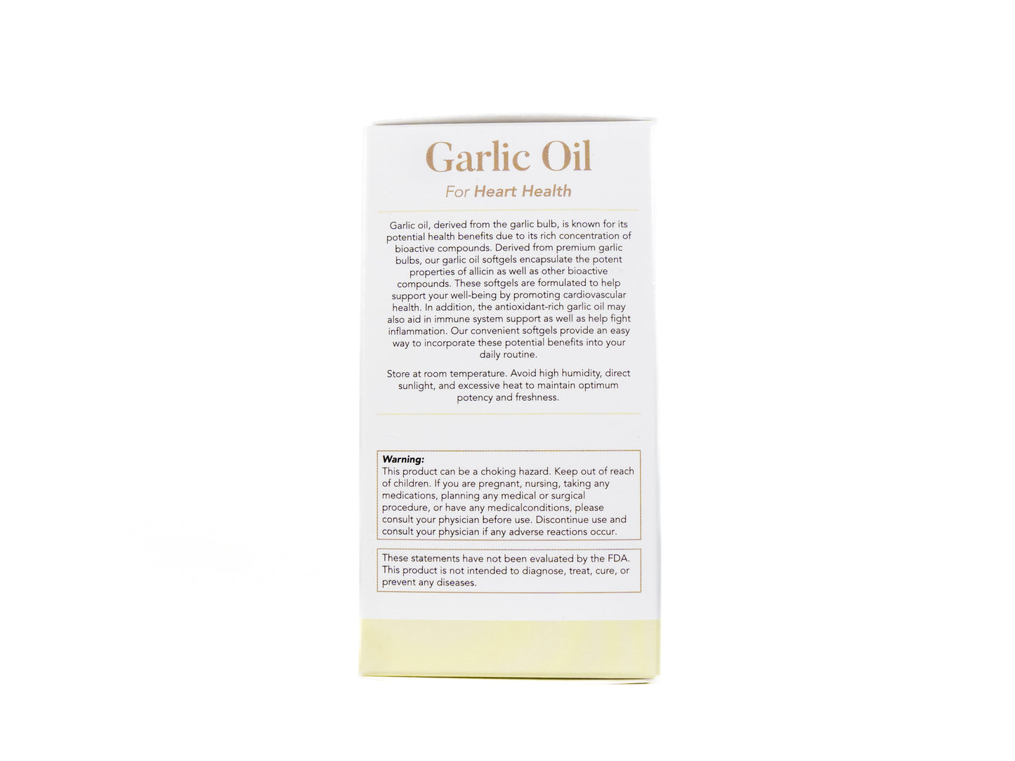 Garlic Oil | 1500 mg Equivalent per Softgel | Dietary Supplement for Heart Health | Made in The USA