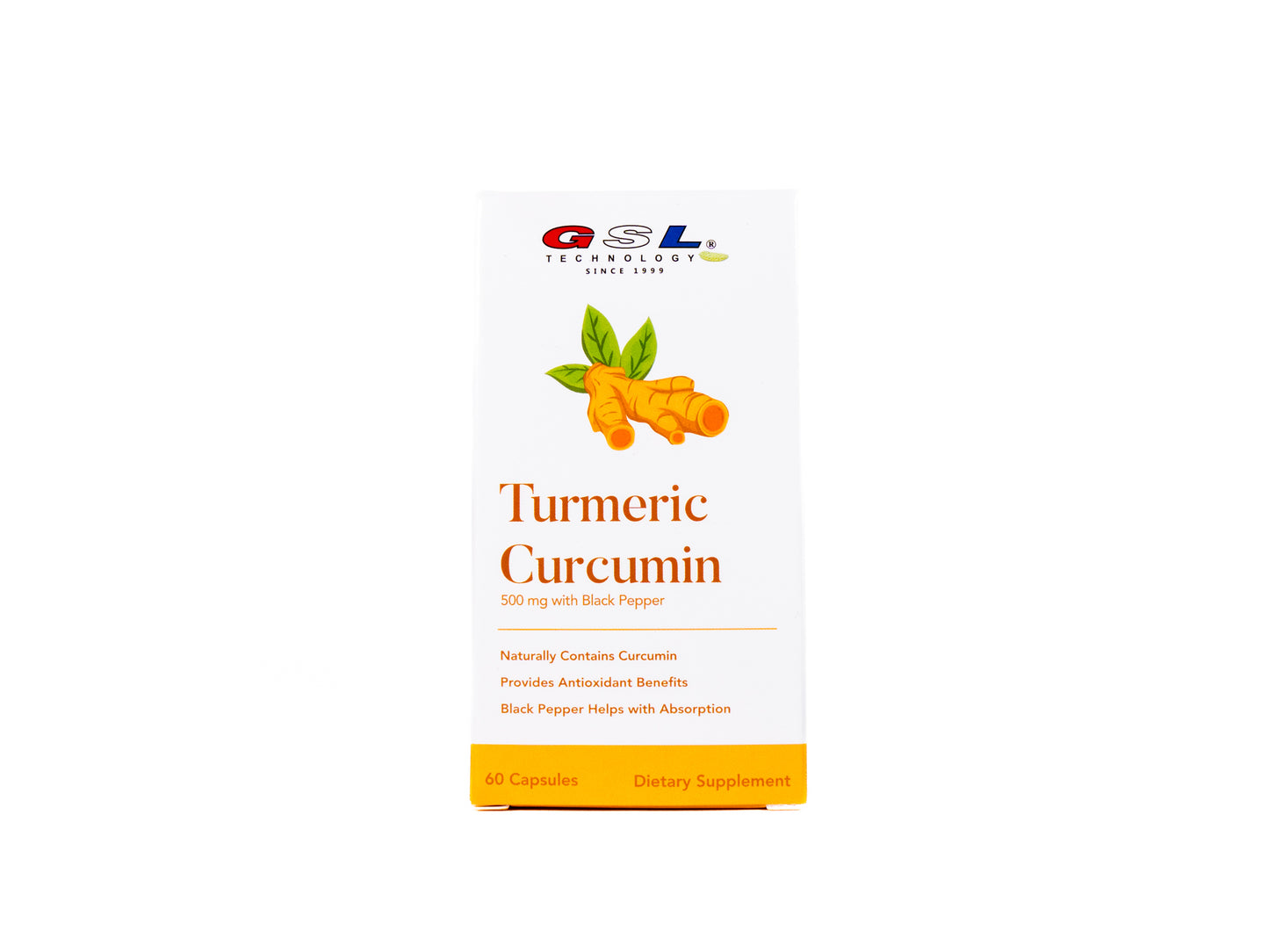 Turmeric Curcumin with Black Pepper Extract | 500 mg of Turmeric Per Capsule (Black Pepper Extract Added to Help with Absorption) | Made in USA