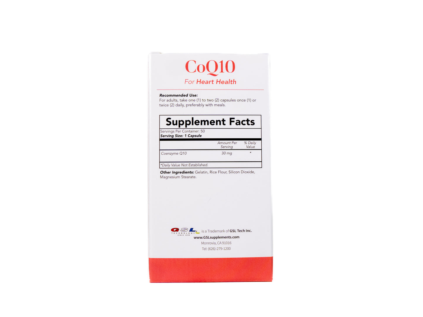 COQ10 | 30 MG of COQ10 | For Heart Health | Made in the USA