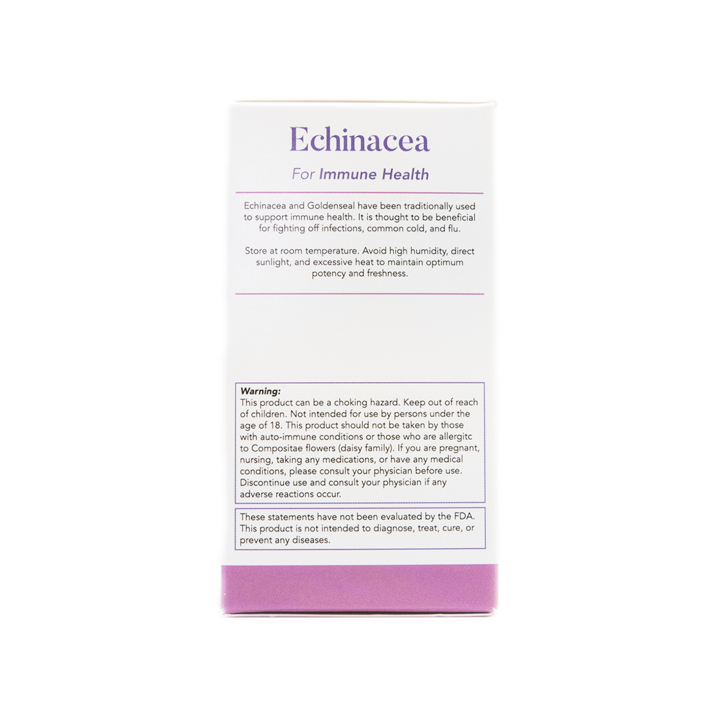 Echinacea with Goldenseal | 200 MG of Echinacea Extract Standardized to 4% Echinacosides | Supports a Healthy Immune System | Made in USA