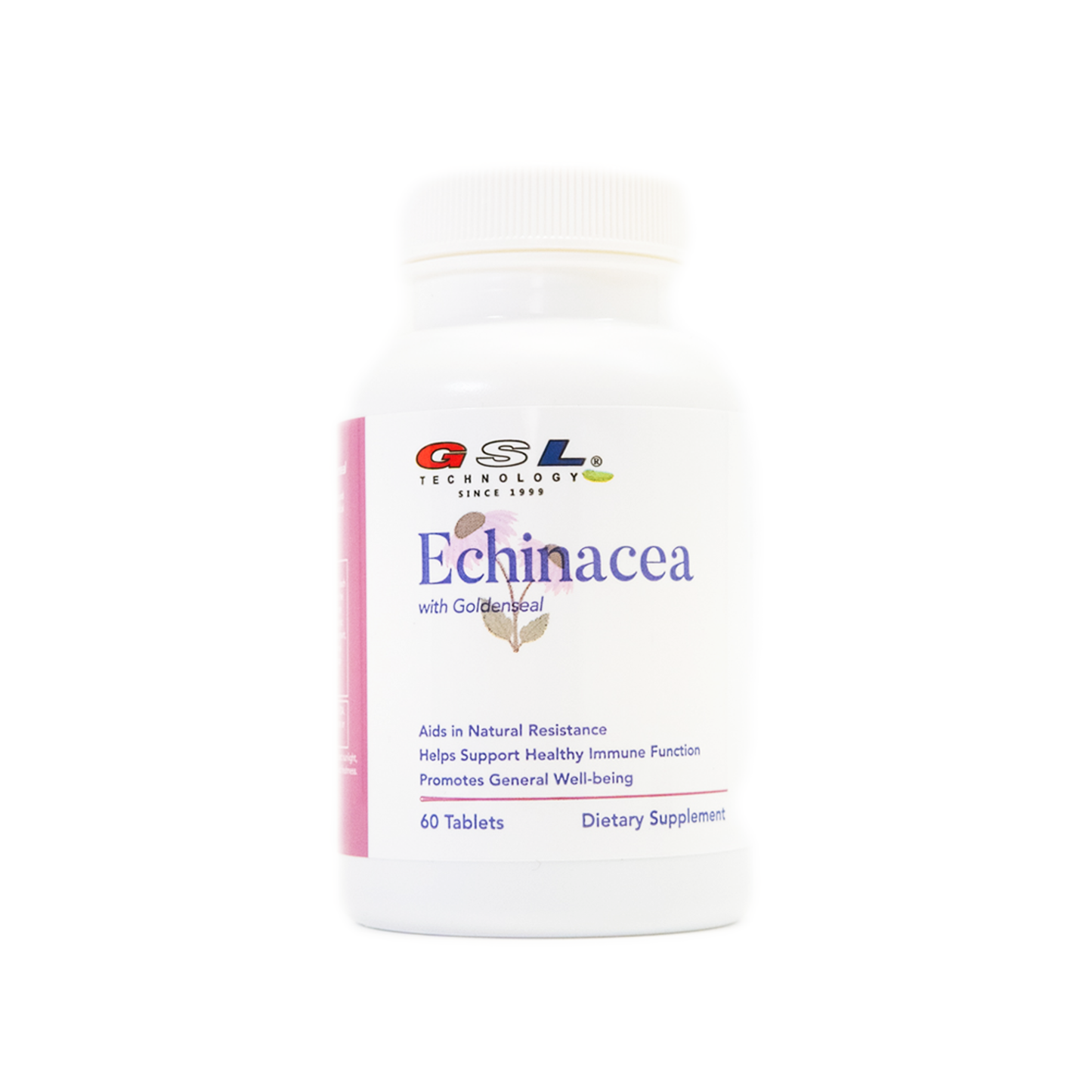 Echinacea with Goldenseal | 200 MG of Echinacea Extract Standardized to 4% Echinacosides | Supports a Healthy Immune System | Made in USA