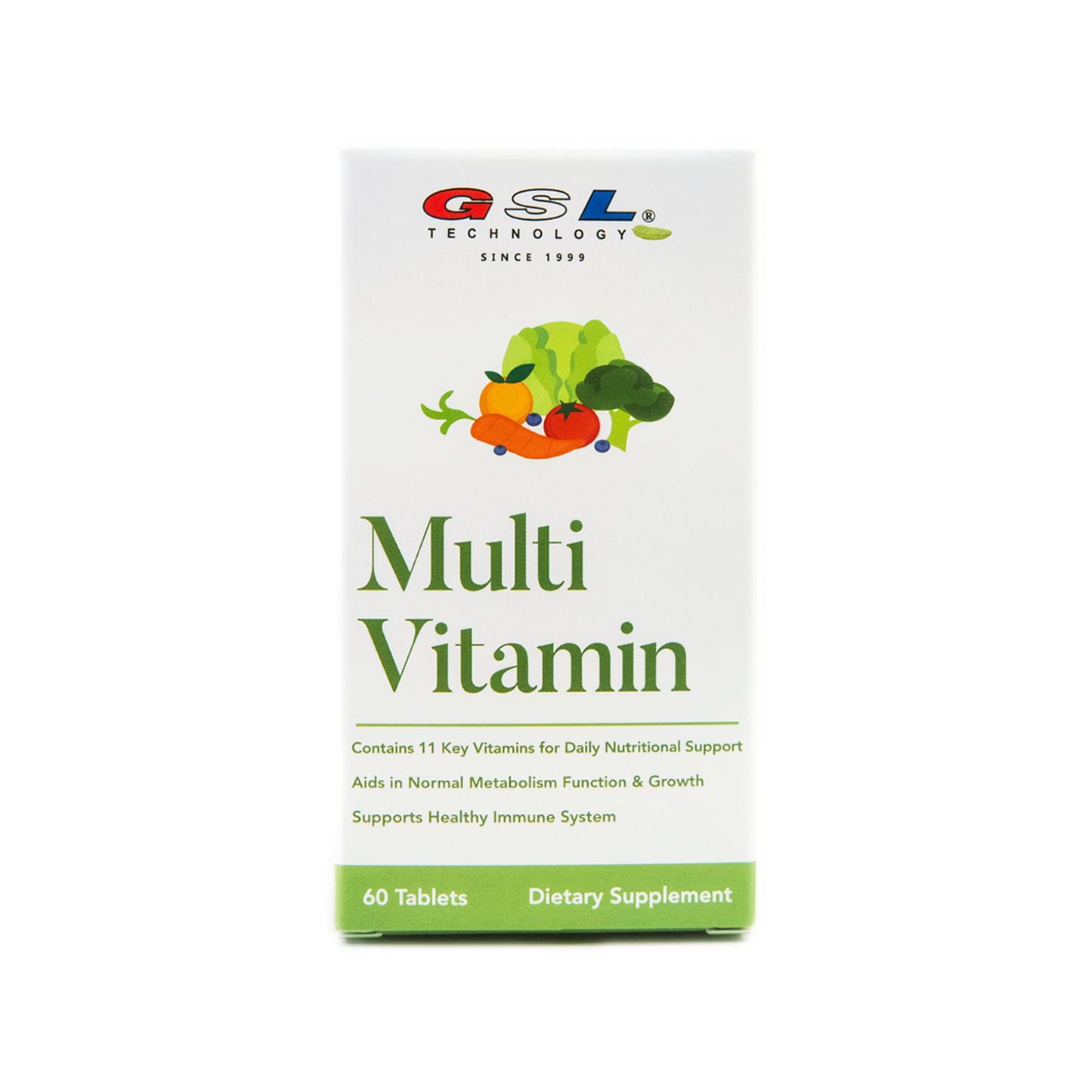 Multi-Vitamin | Contains 11 Key Vitamins for Daily Nutritional Support | for Overall Well-Being | Made in USA