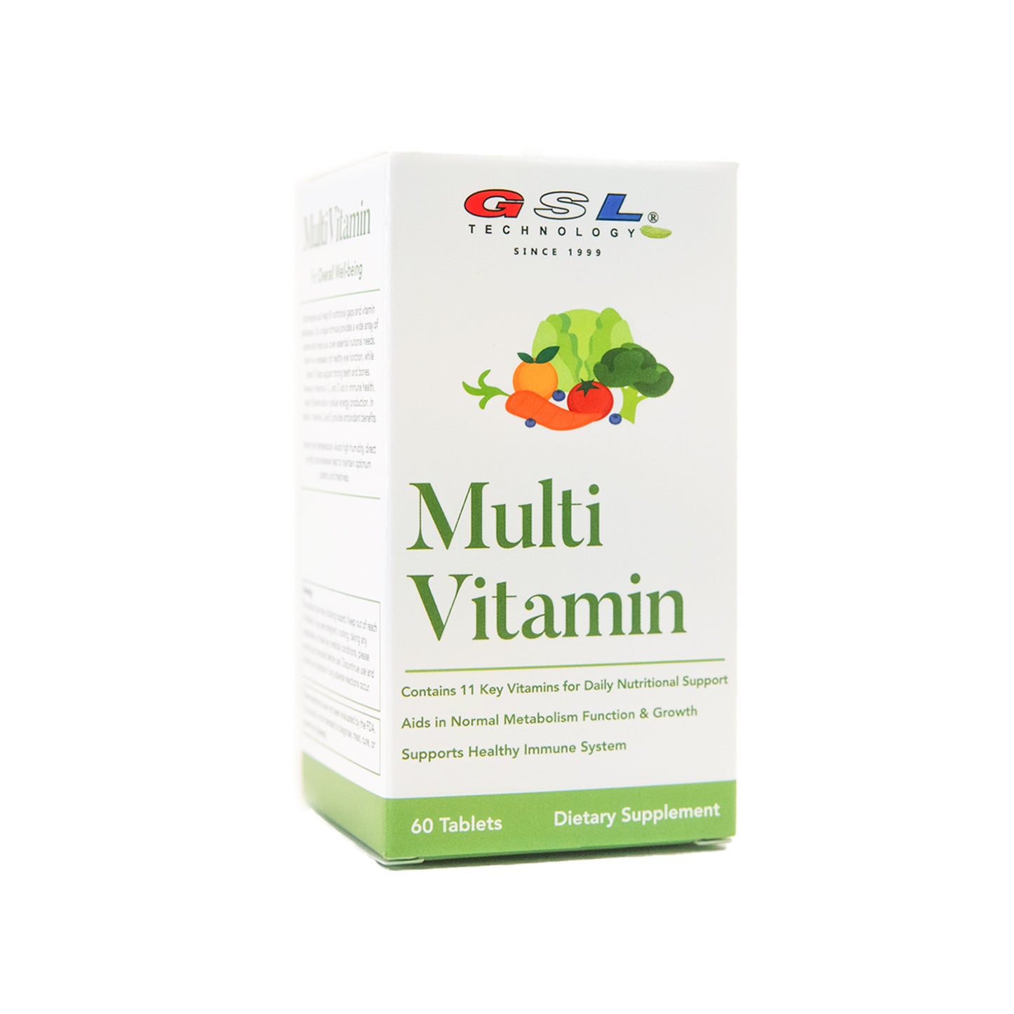 Multi-Vitamin | Contains 11 Key Vitamins for Daily Nutritional Support | for Overall Well-Being | Made in USA