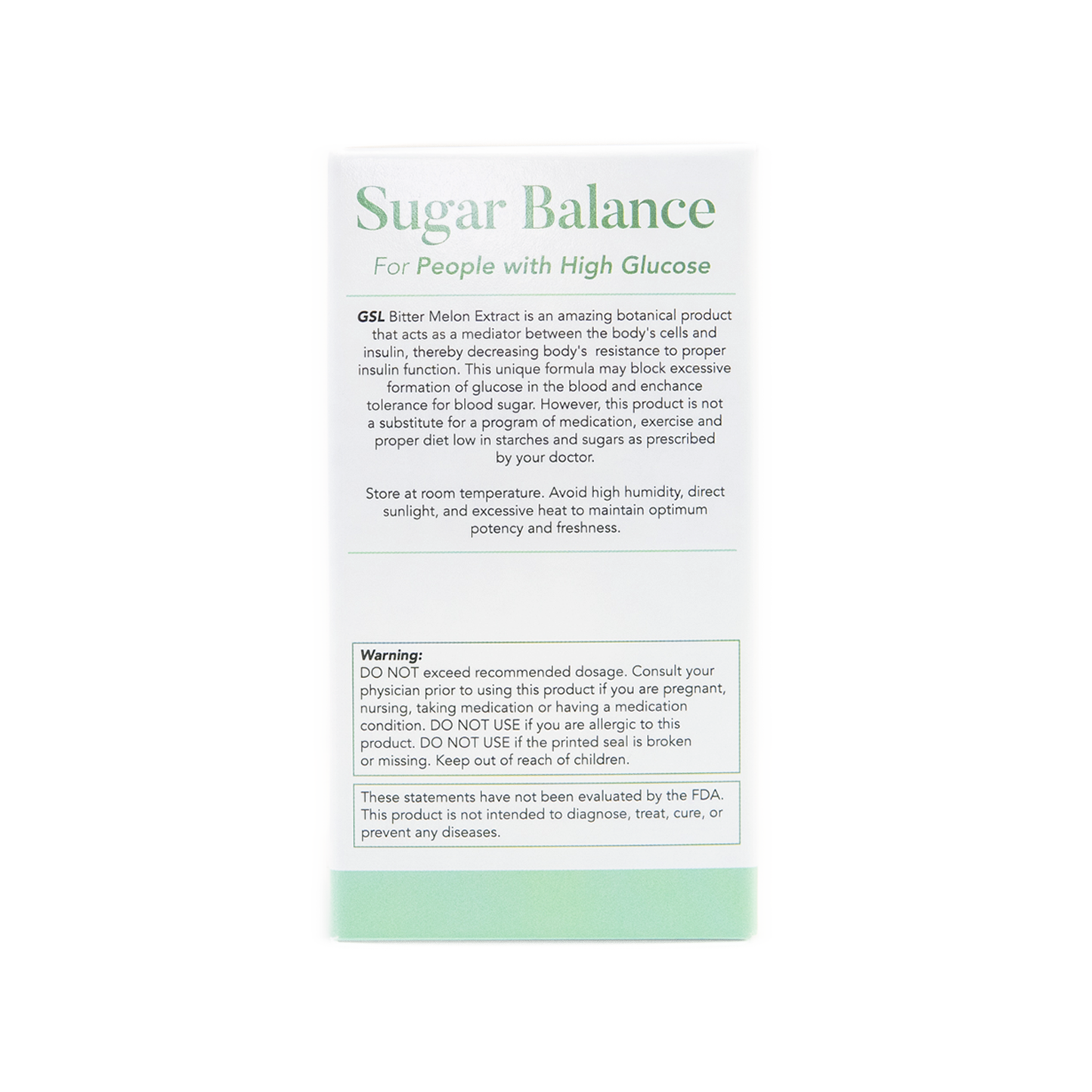 The Original Sugar Balance | 1000 mg of Bitter Melon Extract | Made in The USA