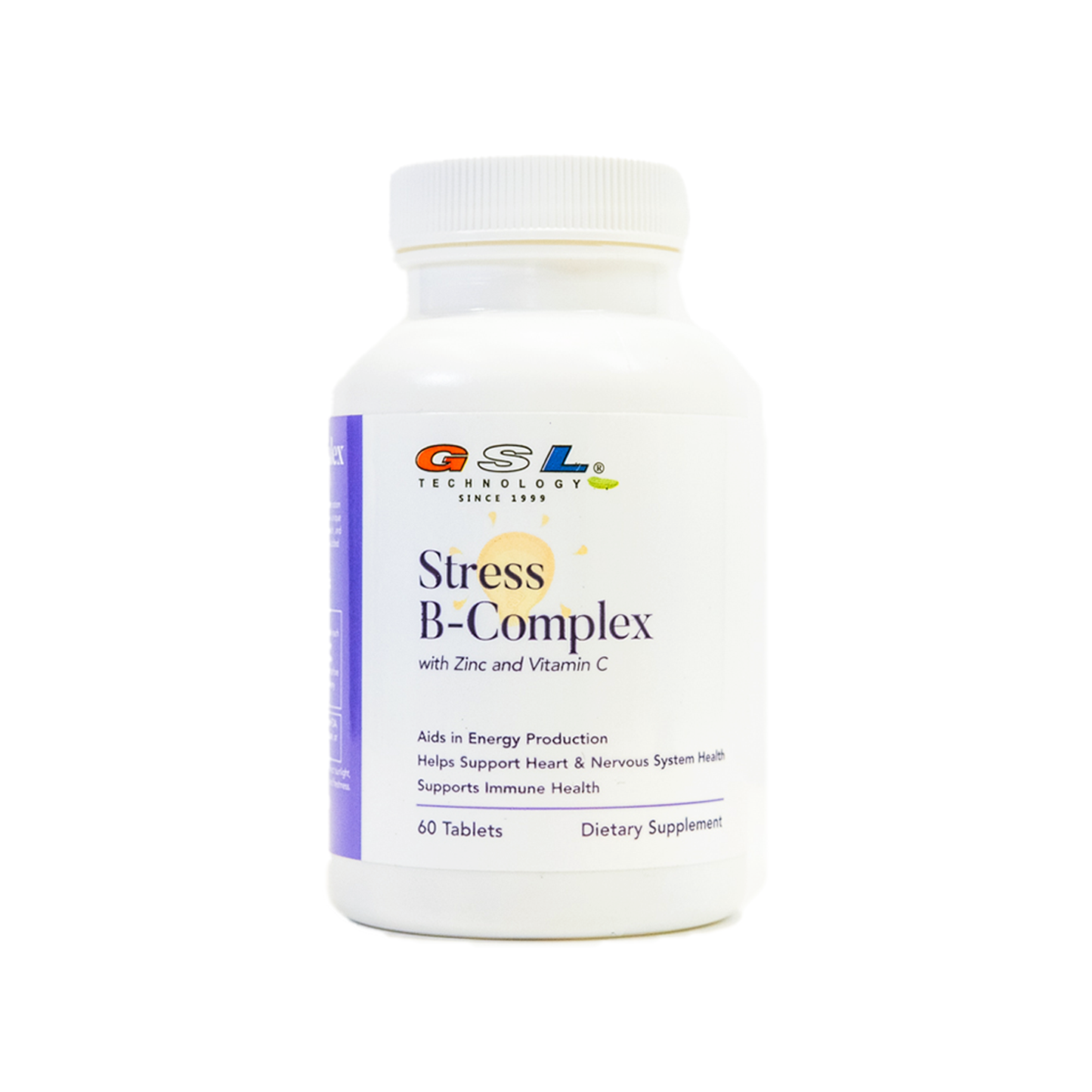 Stress B-Complex with Zinc and Vitamin C | for Energy Health | Made in The USA