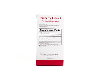 Cranberry Extract with Vitamin C | 450 mg of 10:1 Cranberry Extract (Equivalent to 4500 mg of Cranberry) | For Urinary Tract Health | Made in the USA Ur